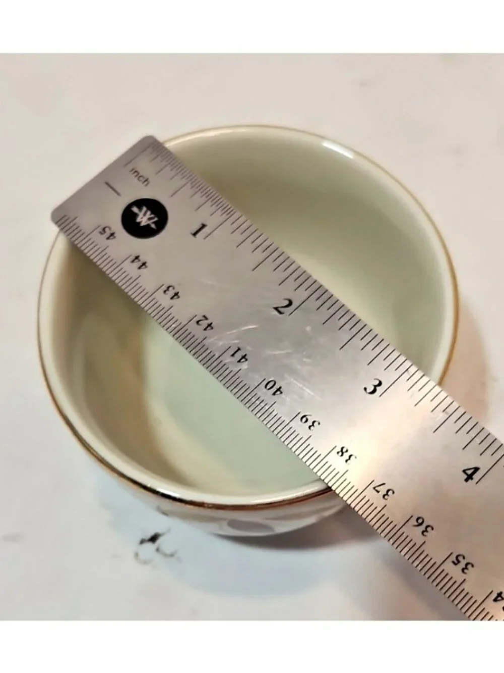 Vintage Hall Superior Jewel Tea Autumn Leaf Radiance Custard Cup Ramekin
